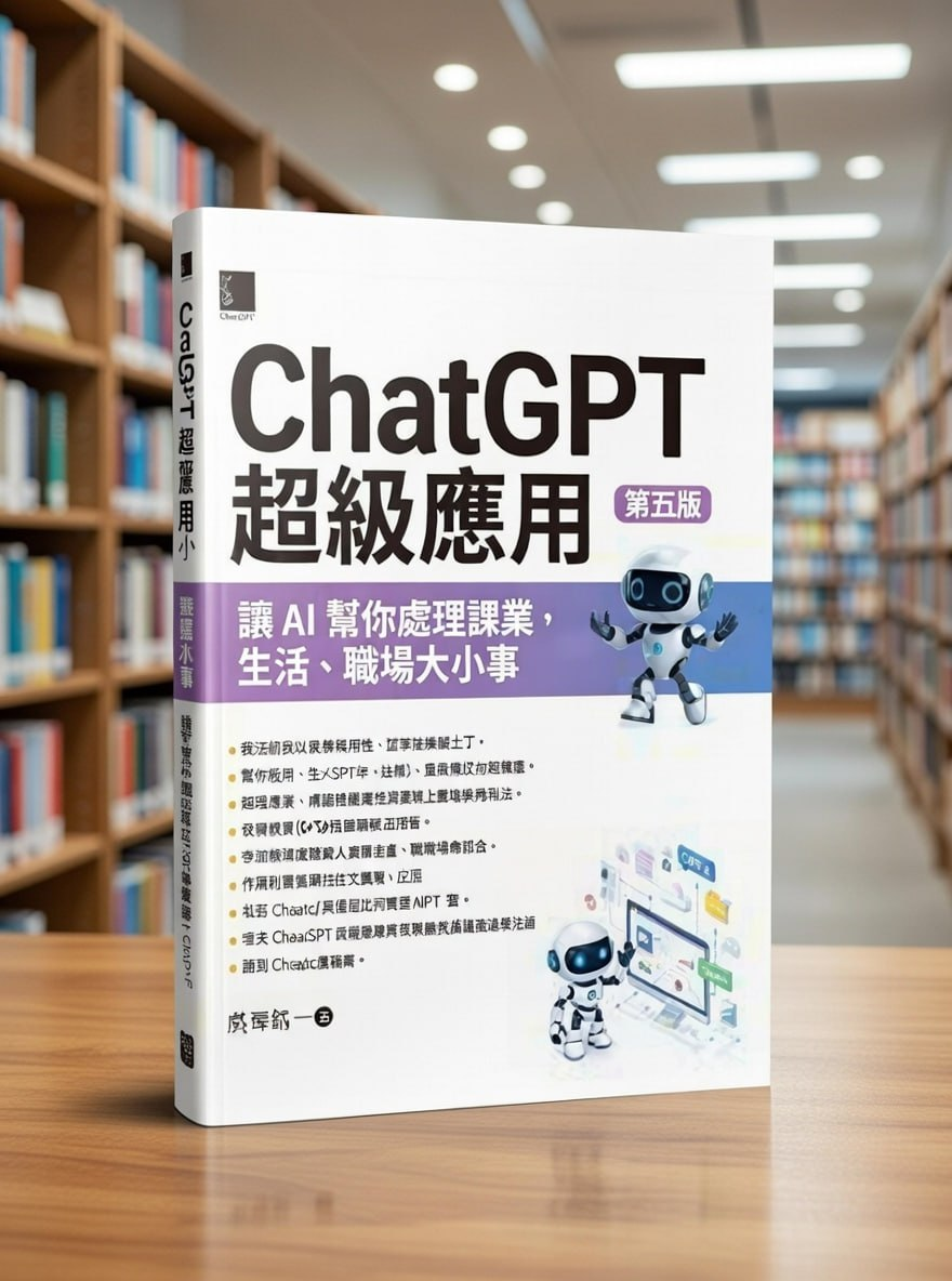 ChatGPT 超級應用書籍封面